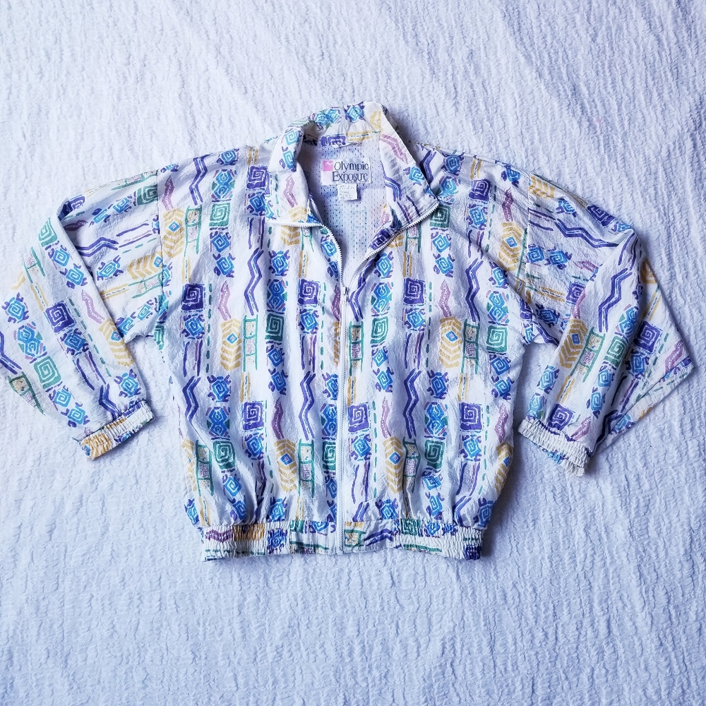 Olympic Exposure Windbreaker Jacket - image 1